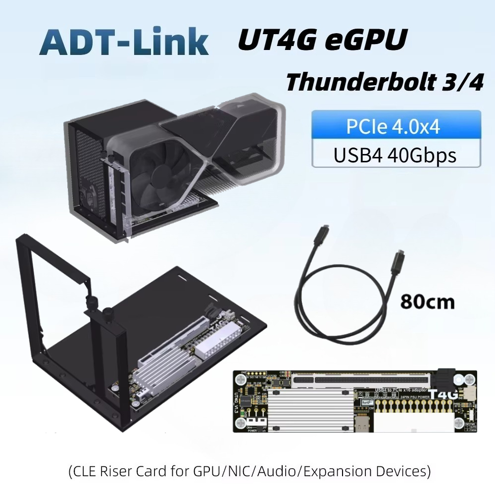 Gpu External Dock Egpu Thunderbolt 4 - UT4G Externe Grafikkarten-Dockingstation für Thunderbolt 3/4