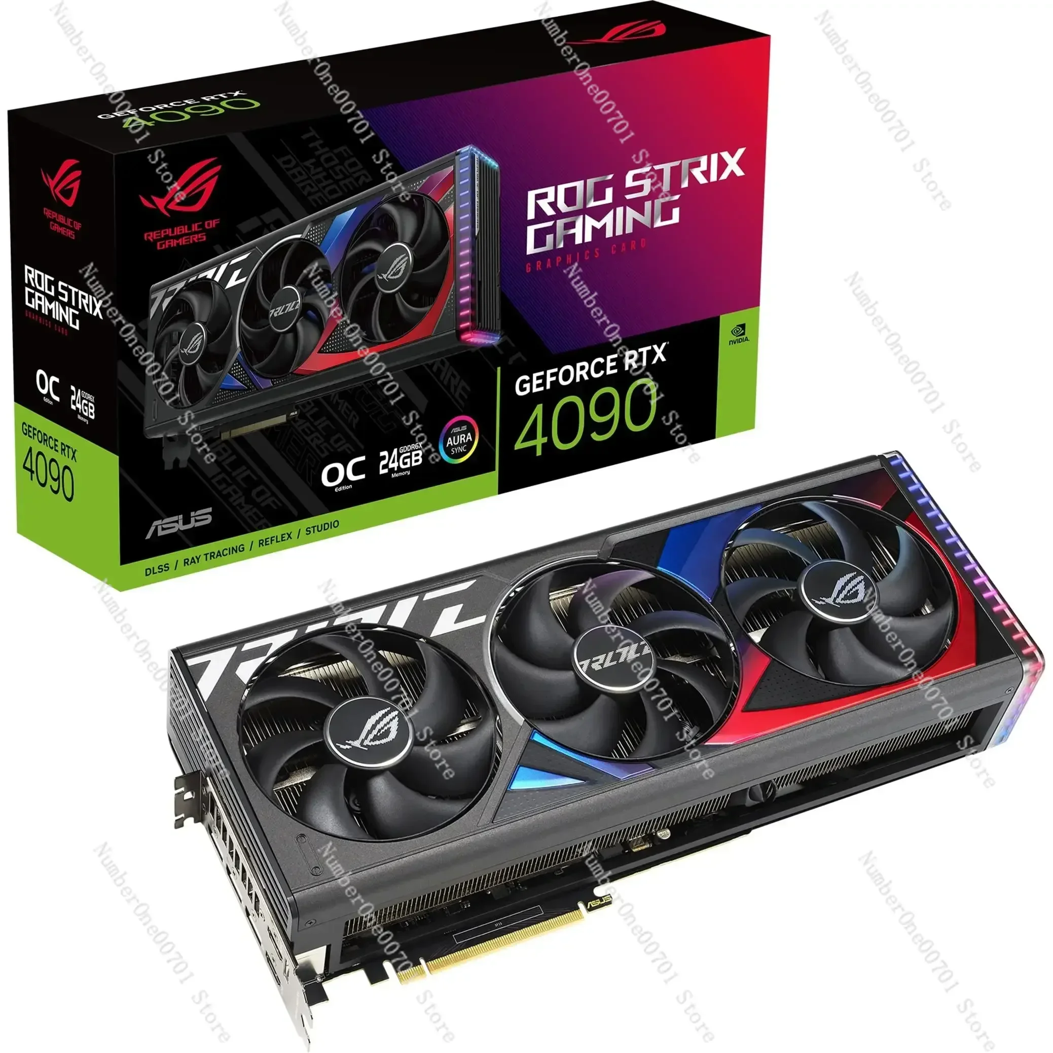 Rtx 4090 24Gb Graphics Card - Neue Original Authentische Rog_Strix_GeForce_RTX - 4090